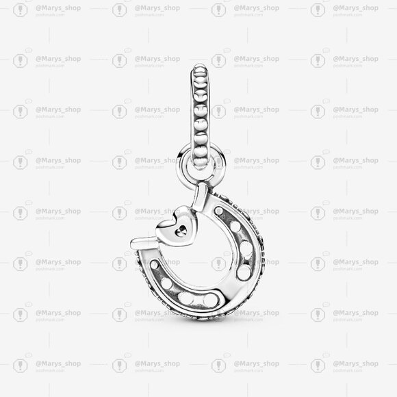 Pandora Good Luck Horseshoe Dangle Charm - Picture 3 of 6